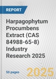 Harpagophytum Procumbens Extract (CAS 84988-65-8) Industry Research 2025: Global and Regional Market Trends 2019-2024 and Forecast to 2029- Product Image