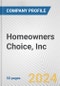 Homeowners Choice, Inc. Fundamental Company Report Including Financial, SWOT, Competitors and Industry Analysis - Product Thumbnail Image