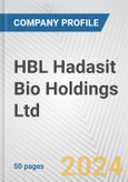 HBL Hadasit Bio Holdings Ltd. Fundamental Company Report Including Financial, SWOT, Competitors and Industry Analysis- Product Image