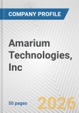 Amarium Technologies, Inc. Fundamental Company Report Including Financial, SWOT, Competitors and Industry Analysis- Product Image