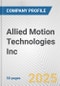 Allied Motion Technologies Inc. Fundamental Company Report Including Financial, SWOT, Competitors and Industry Analysis - Product Thumbnail Image