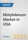 Molybdenum Market in USA: 2017-2023 Review and Forecast to 2027- Product Image