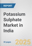 Potassium Sulphate Market in India: 2019-2024 Review and Forecast to 2029- Product Image