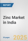 Zinc Market in India: 2017-2023 Review and Forecast to 2027- Product Image