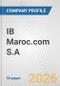 IB Maroc.com S.A. Fundamental Company Report Including Financial, SWOT, Competitors and Industry Analysis - Product Thumbnail Image