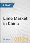 Lime Market in China: 2016-2022 Review and Forecast to 2026- Product Image