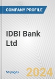 IDBI Bank Ltd Fundamental Company Report Including Financial, SWOT, Competitors and Industry Analysis- Product Image