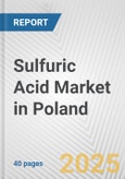 Sulfuric Acid Market in Poland: 2019-2024 Review and Forecast to 2029- Product Image