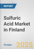 Sulfuric Acid Market in Finland: 2017-2023 Review and Forecast to 2027- Product Image