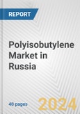 Polyisobutylene Market in Russia: 2017-2023 Review and Forecast to 2027- Product Image