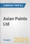 Asian Paints Ltd. Fundamental Company Report Including Financial, SWOT, Competitors and Industry Analysis - Product Thumbnail Image