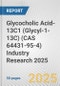 Glycocholic Acid-13C1 (Glycyl-1-13C) (CAS 64431-95-4) Industry Research 2025: Global and Regional Market Trends 2019-2024 and Forecast to 2029 - Product Image