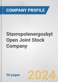 Stavropolenergosbyt Open Joint Stock Company Fundamental Company Report Including Financial, SWOT, Competitors and Industry Analysis- Product Image