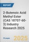 2-Butenoic Acid Methyl Ester (CAS 18707-60-3) Industry Research 2025: Global and Regional Market Trends 2019-2024 and Forecast to 2029 - Product Thumbnail Image