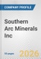 Southern Arc Minerals Inc. Fundamental Company Report Including Financial, SWOT, Competitors and Industry Analysis - Product Thumbnail Image