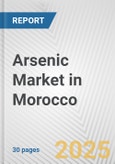 Arsenic Market in Morocco: 2019-2024 Review and Forecast to 2029- Product Image