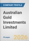 Australian Gold Investments Limited Fundamental Company Report Including Financial, SWOT, Competitors and Industry Analysis - Product Thumbnail Image
