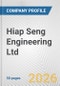 Hiap Seng Engineering Ltd. Fundamental Company Report Including Financial, SWOT, Competitors and Industry Analysis - Product Thumbnail Image