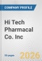 Hi Tech Pharmacal Co. Inc. Fundamental Company Report Including Financial, SWOT, Competitors and Industry Analysis - Product Thumbnail Image