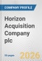 Horizon Acquisition Company plc Fundamental Company Report Including Financial, SWOT, Competitors and Industry Analysis - Product Thumbnail Image