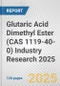 Glutaric Acid Dimethyl Ester (CAS 1119-40-0) Industry Research 2025: Global and Regional Market Trends 2019-2024 and Forecast to 2029 - Product Thumbnail Image