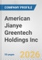 American Jianye Greentech Holdings Inc. Fundamental Company Report Including Financial, SWOT, Competitors and Industry Analysis - Product Thumbnail Image
