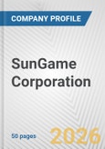 SunGame Corporation Fundamental Company Report Including Financial, SWOT, Competitors and Industry Analysis- Product Image