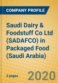 Saudi Dairy & Foodstuff Co Ltd (SADAFCO) in Packaged Food (Saudi Arabia)- Product Image
