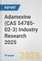 Adamexine (CAS 54785-02-3) Industry Research 2025: Global and Regional Market Trends 2019-2024 and Forecast to 2029 - Product Thumbnail Image