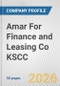 Amar For Finance and Leasing Co KSCC Fundamental Company Report Including Financial, SWOT, Competitors and Industry Analysis - Product Thumbnail Image