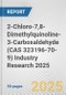 2-Chloro-7,8-Dimethylquinoline-3-Carboxaldehyde (CAS 323196-70-9) Industry Research 2025: Global and Regional Market Trends 2019-2024 and Forecast to 2029 - Product Image