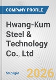 Hwang-Kum Steel & Technology Co., Ltd. Fundamental Company Report Including Financial, SWOT, Competitors and Industry Analysis- Product Image