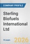 Sterling Biofuels International Ltd Fundamental Company Report Including Financial, SWOT, Competitors and Industry Analysis - Product Thumbnail Image