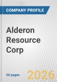 Alderon Resource Corp Fundamental Company Report Including Financial, SWOT, Competitors and Industry Analysis- Product Image