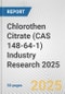 Chlorothen Citrate (CAS 148-64-1) Industry Research 2025: Global and Regional Market Trends 2019-2024 and Forecast to 2029 - Product Thumbnail Image