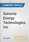 Sunovia Energy Technologies, Inc. Fundamental Company Report Including Financial, SWOT, Competitors and Industry Analysis - Product Thumbnail Image