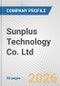Sunplus Technology Co. Ltd. Fundamental Company Report Including Financial, SWOT, Competitors and Industry Analysis - Product Thumbnail Image