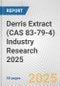 Derris Extract (CAS 83-79-4) Industry Research 2025: Global and Regional Market Trends 2019-2024 and Forecast to 2029 - Product Thumbnail Image