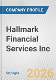 Hallmark Financial Services Inc. Fundamental Company Report Including Financial, SWOT, Competitors and Industry Analysis- Product Image