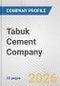 Tabuk Cement Company Fundamental Company Report Including Financial, SWOT, Competitors and Industry Analysis - Product Thumbnail Image