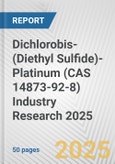 Dichlorobis-(Diethyl Sulfide)-Platinum (CAS 14873-92-8) Industry Research 2025: Global and Regional Market Trends 2019-2024 and Forecast to 2029- Product Image