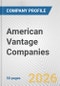 American Vantage Companies Fundamental Company Report Including Financial, SWOT, Competitors and Industry Analysis - Product Thumbnail Image