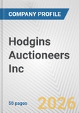 Hodgins Auctioneers Inc. Fundamental Company Report Including Financial, SWOT, Competitors and Industry Analysis- Product Image