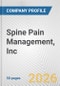 Spine Pain Management, Inc. Fundamental Company Report Including Financial, SWOT, Competitors and Industry Analysis - Product Thumbnail Image