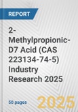 2-Methylpropionic-D7 Acid (CAS 223134-74-5) Industry Research 2025: Global and Regional Market Trends 2019-2024 and Forecast to 2029- Product Image