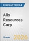 Alix Resources Corp. Fundamental Company Report Including Financial, SWOT, Competitors and Industry Analysis - Product Thumbnail Image