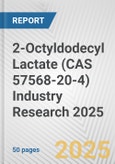 2-Octyldodecyl Lactate (CAS 57568-20-4) Industry Research 2025: Global and Regional Market Trends 2019-2024 and Forecast to 2029- Product Image