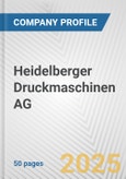 Heidelberger Druckmaschinen AG Fundamental Company Report Including Financial, SWOT, Competitors and Industry Analysis- Product Image