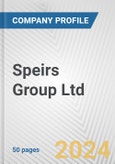 Speirs Group Ltd. Fundamental Company Report Including Financial, SWOT, Competitors and Industry Analysis- Product Image