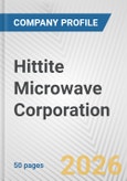 Hittite Microwave Corporation Fundamental Company Report Including Financial, SWOT, Competitors and Industry Analysis- Product Image